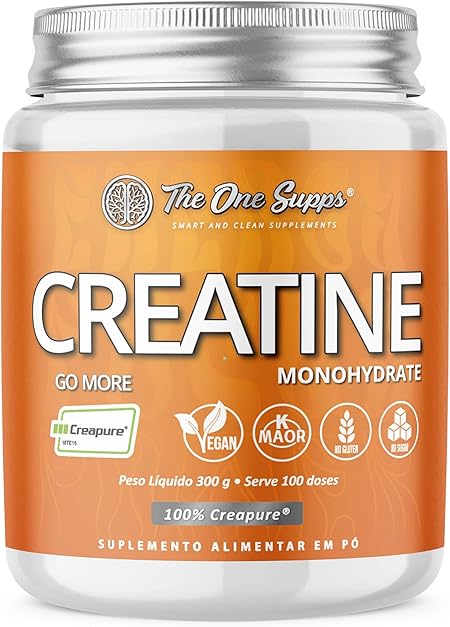 Creatine Creapure 300g Kosher Vegan Go More - The One Supps